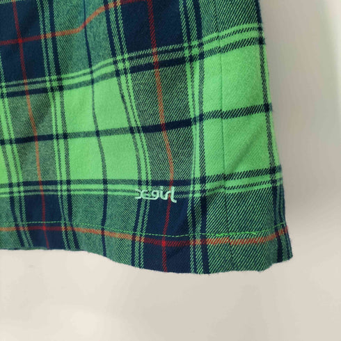 エックスガール X-girl チェック ミニスカート レディース JPN:1